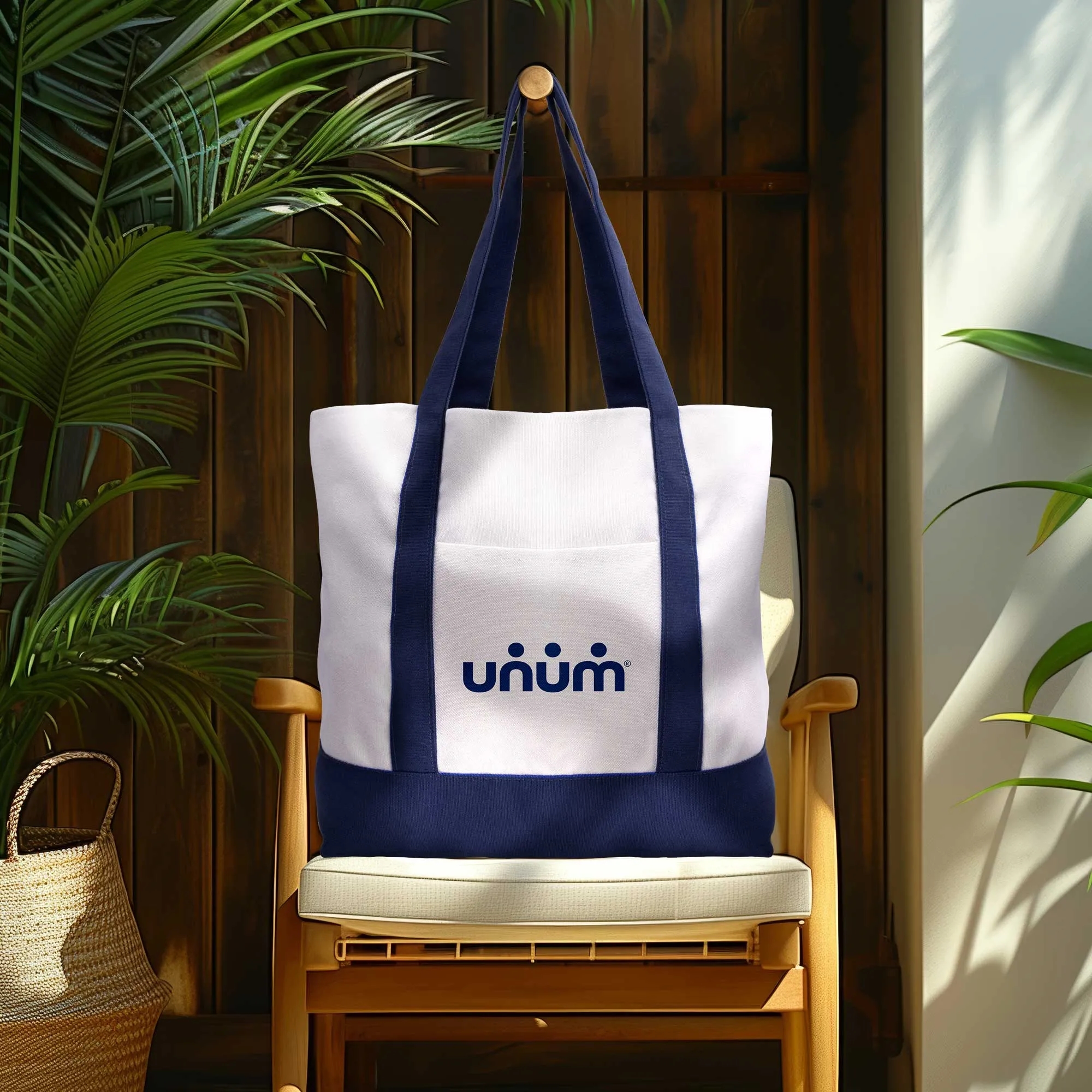 Large TJ Canvas Tote Bag, custom tote bag with logo imprint 9