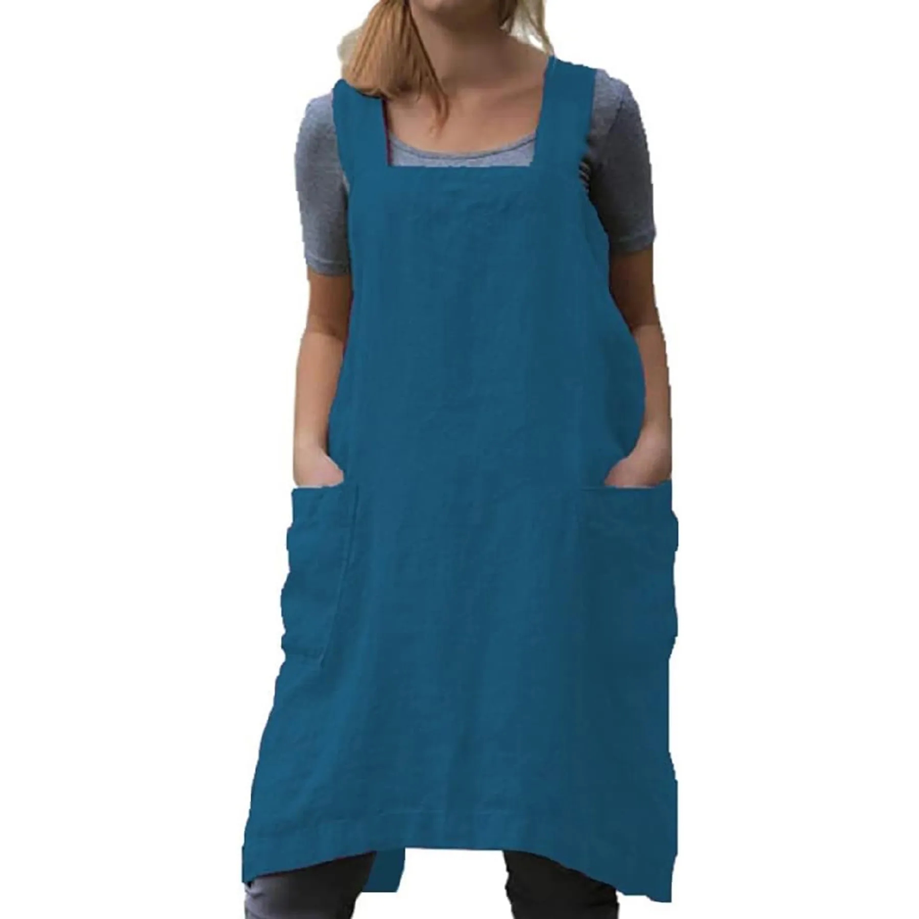 Cotton Linen Apron 8