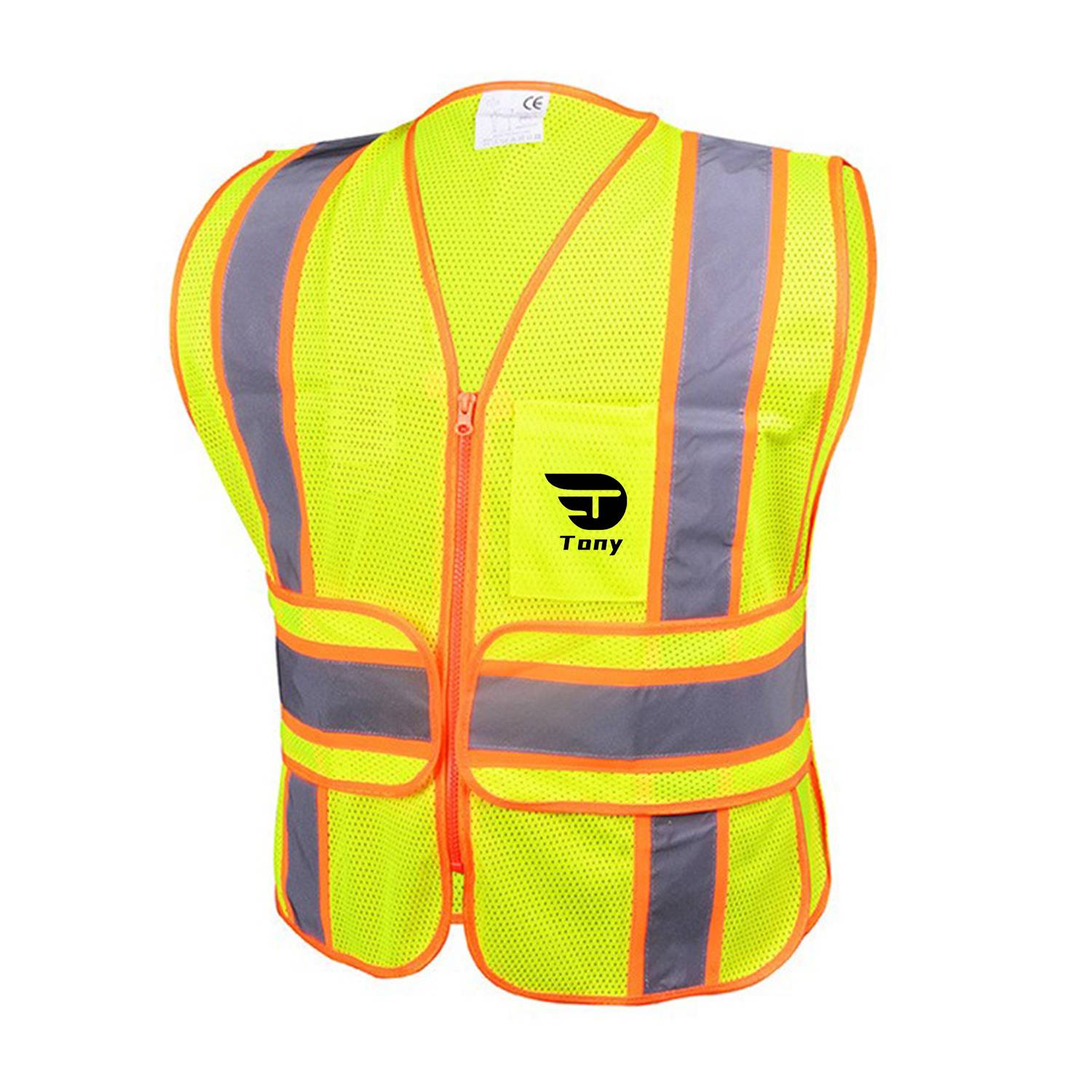 Mesh Reflective Safety Vest 11
