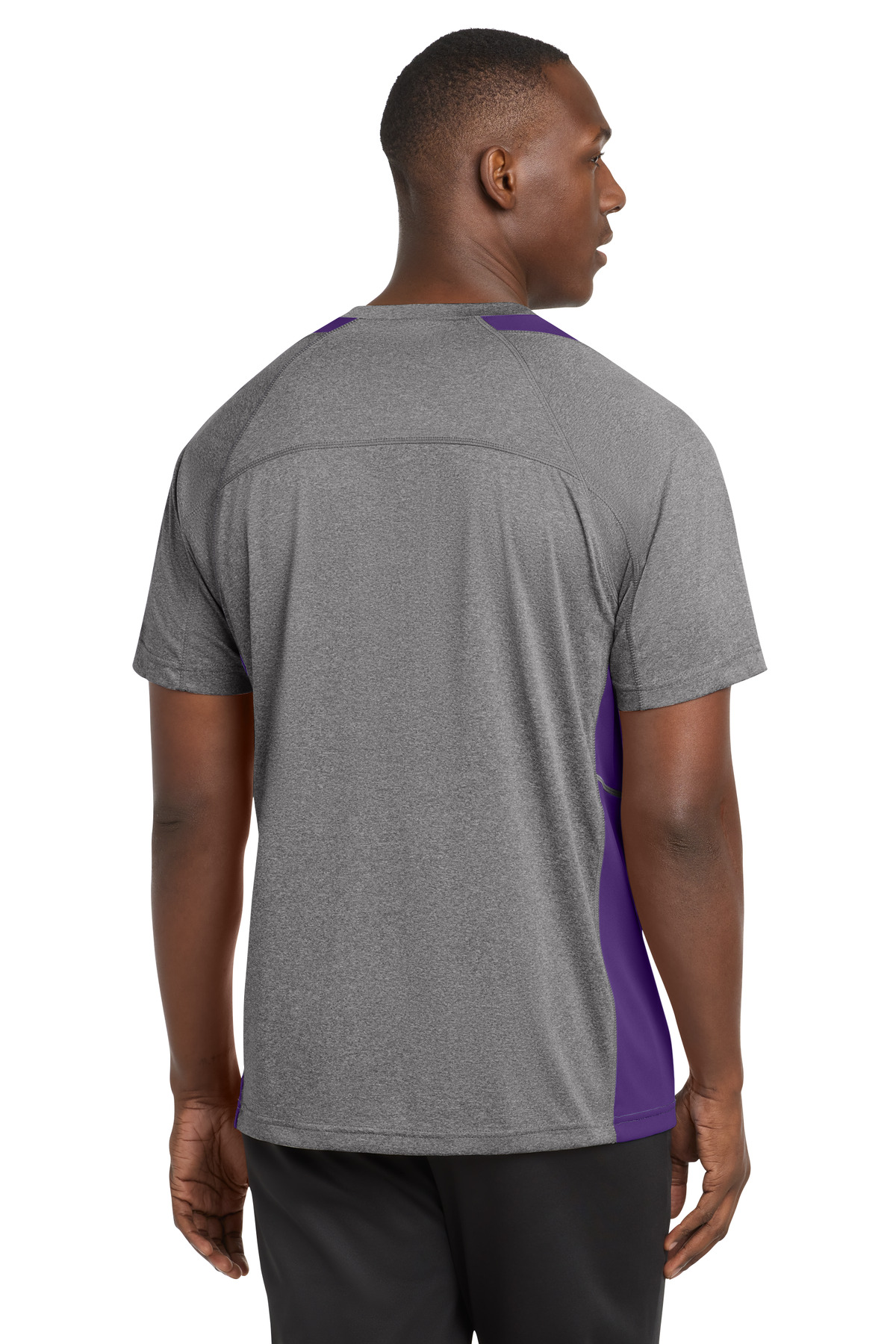 Sport-Tek Heather Colorblock Contender Tee. ST361 28