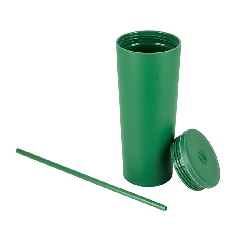 Bayard 24 oz. Double Wall Steel/PP Liner Straw Tumbler 59
