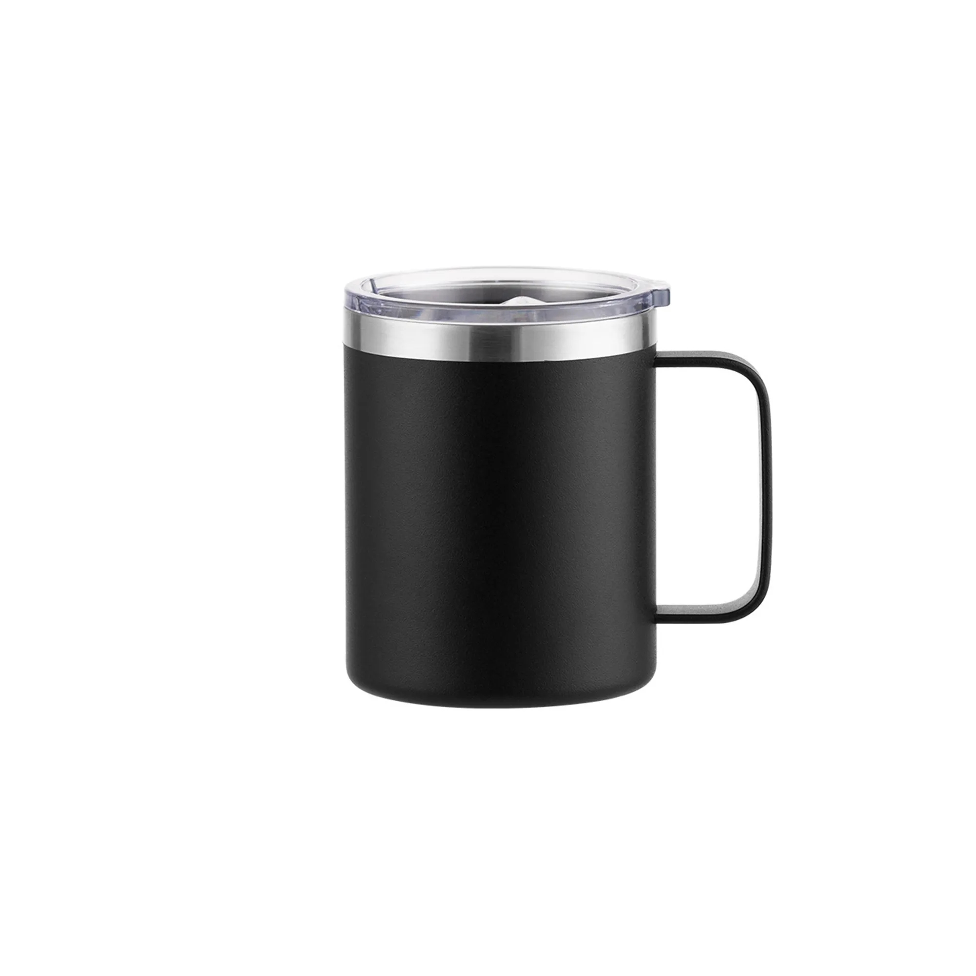 12oz Stainless Steel Insulated Coffee Mug with Handle 1