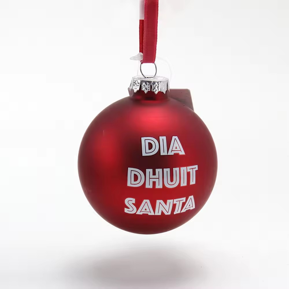Glass Christmas Ball 2