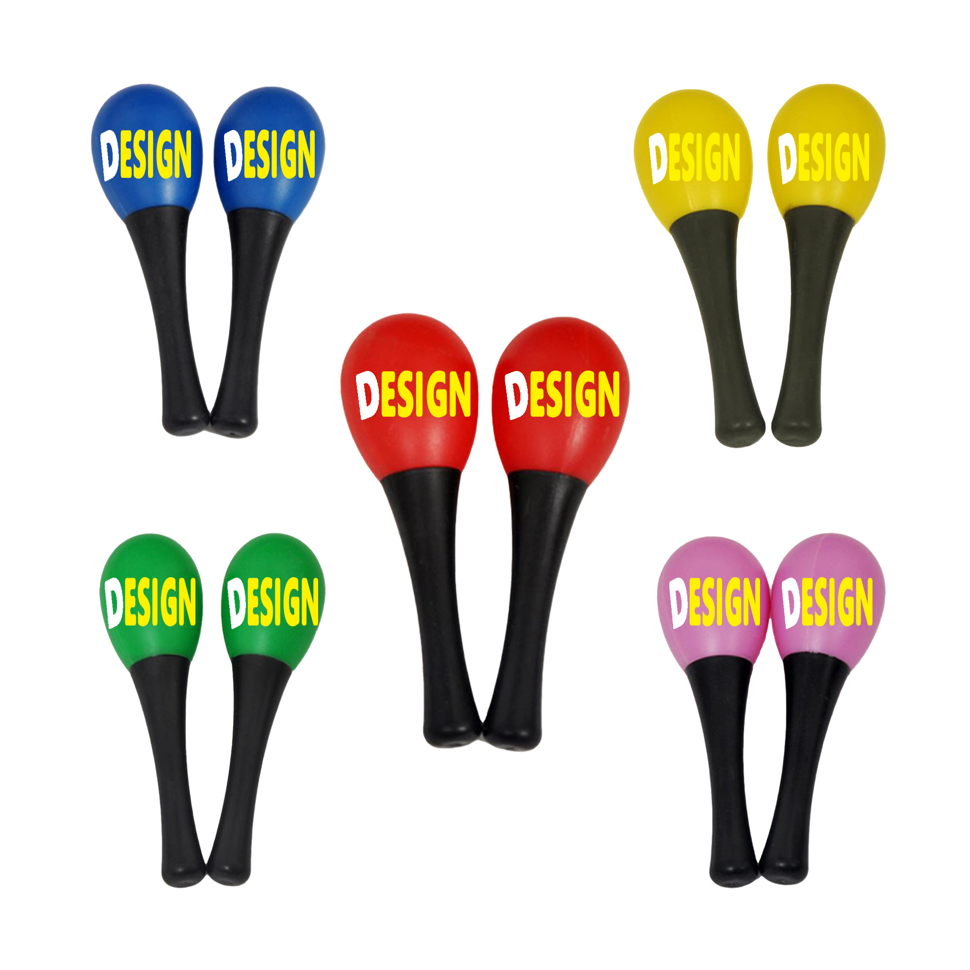 Neon Maracas Shaker 4