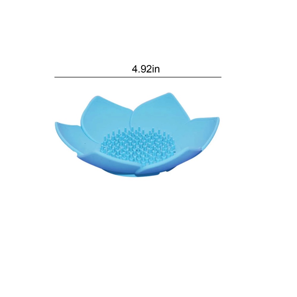 Silicone Soap Dish With Drain Hole 2