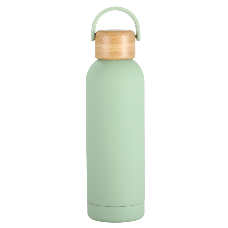 17 OZ Water Bottle with Bamboo Lid 10