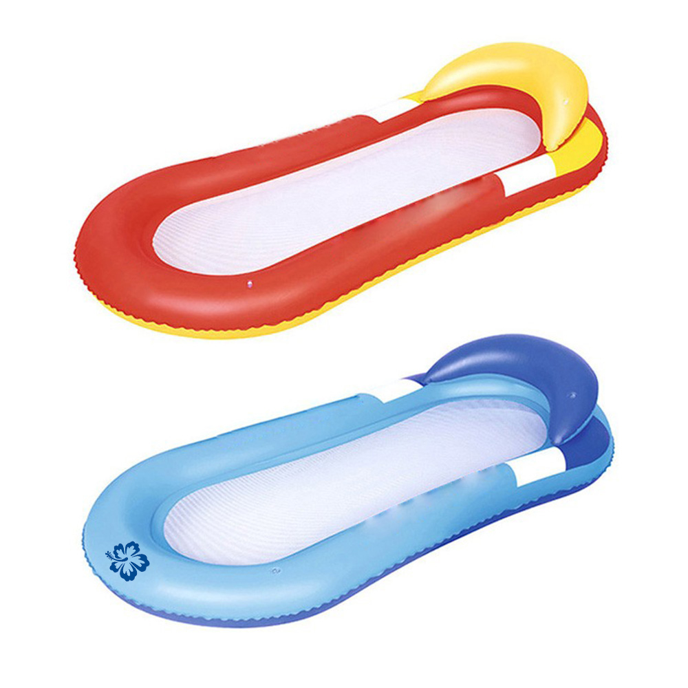 Inflatable Floating Bed With Pillow 1