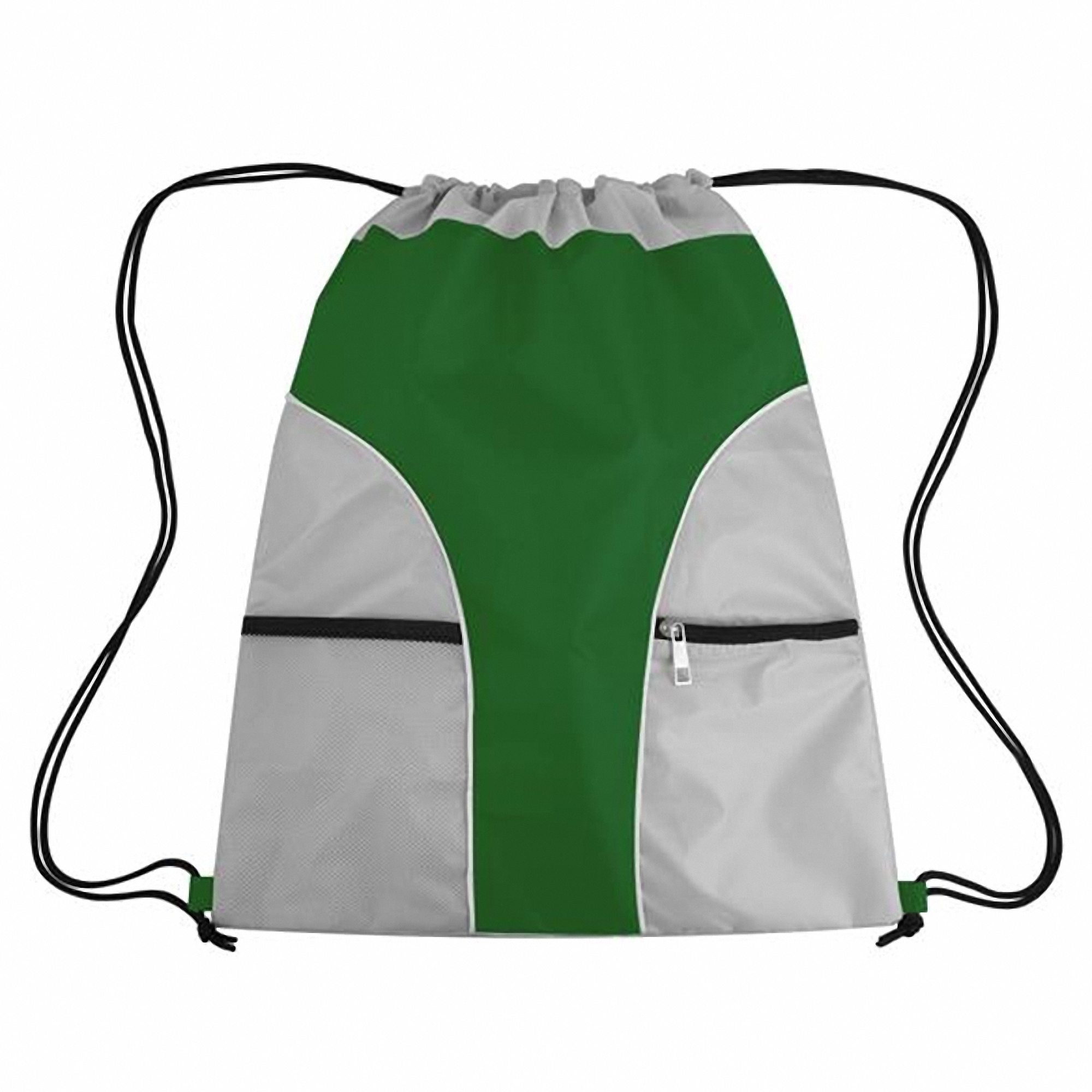 Front Pocket Drawstring Backpack 2