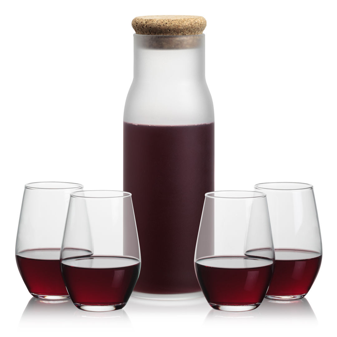Yarmouth Carafe & Vale Stemless Wine 7