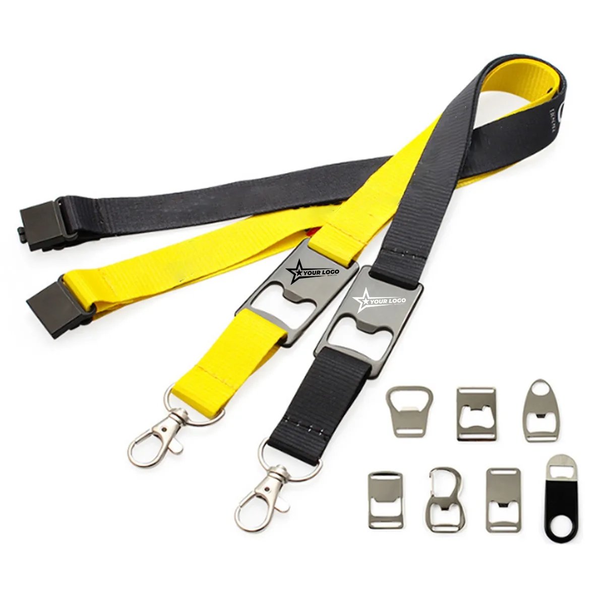 Bottle Opener Clip W/ Lanyard For Bartender Restaurant Bar 2