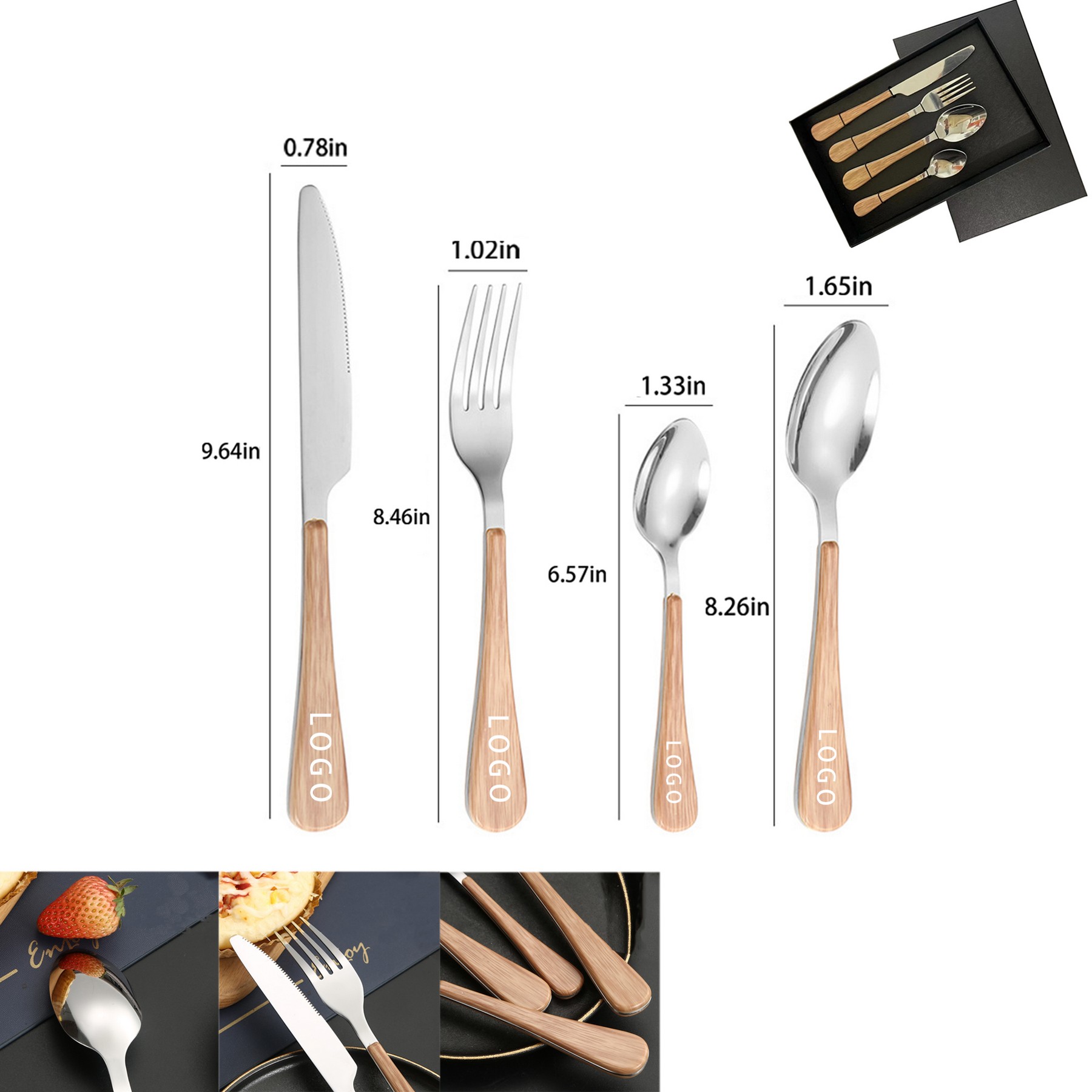 Stainless Steel Flatware Set