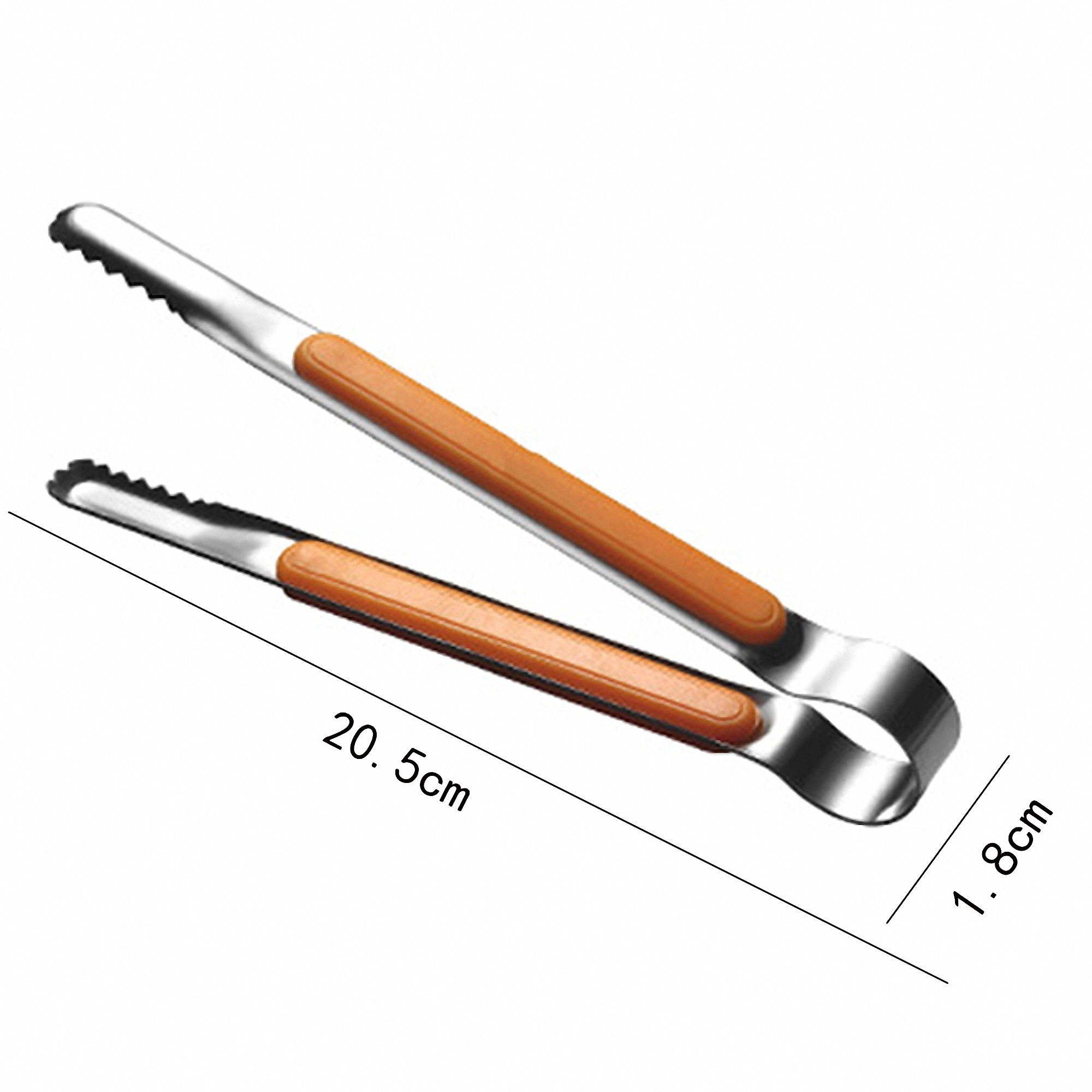 Stainless Steel BBQ Tongs with Silicone Grips 3
