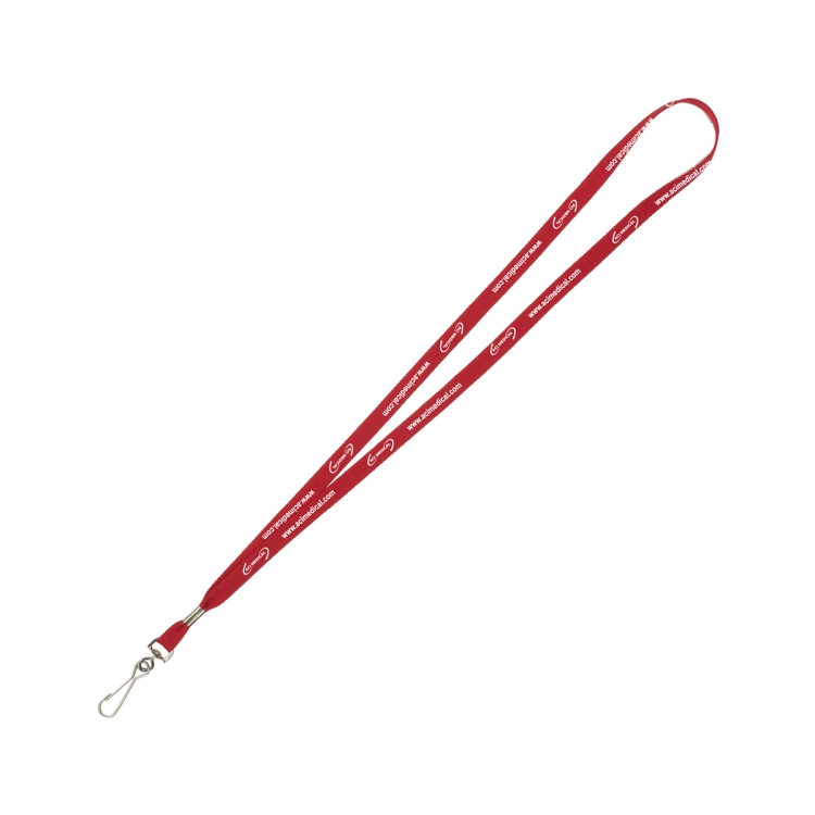 "AURORA" 3/8" Super Soft Polyester Silkscreen Lanyard (Overseas Production 8-10 Weeks) 17