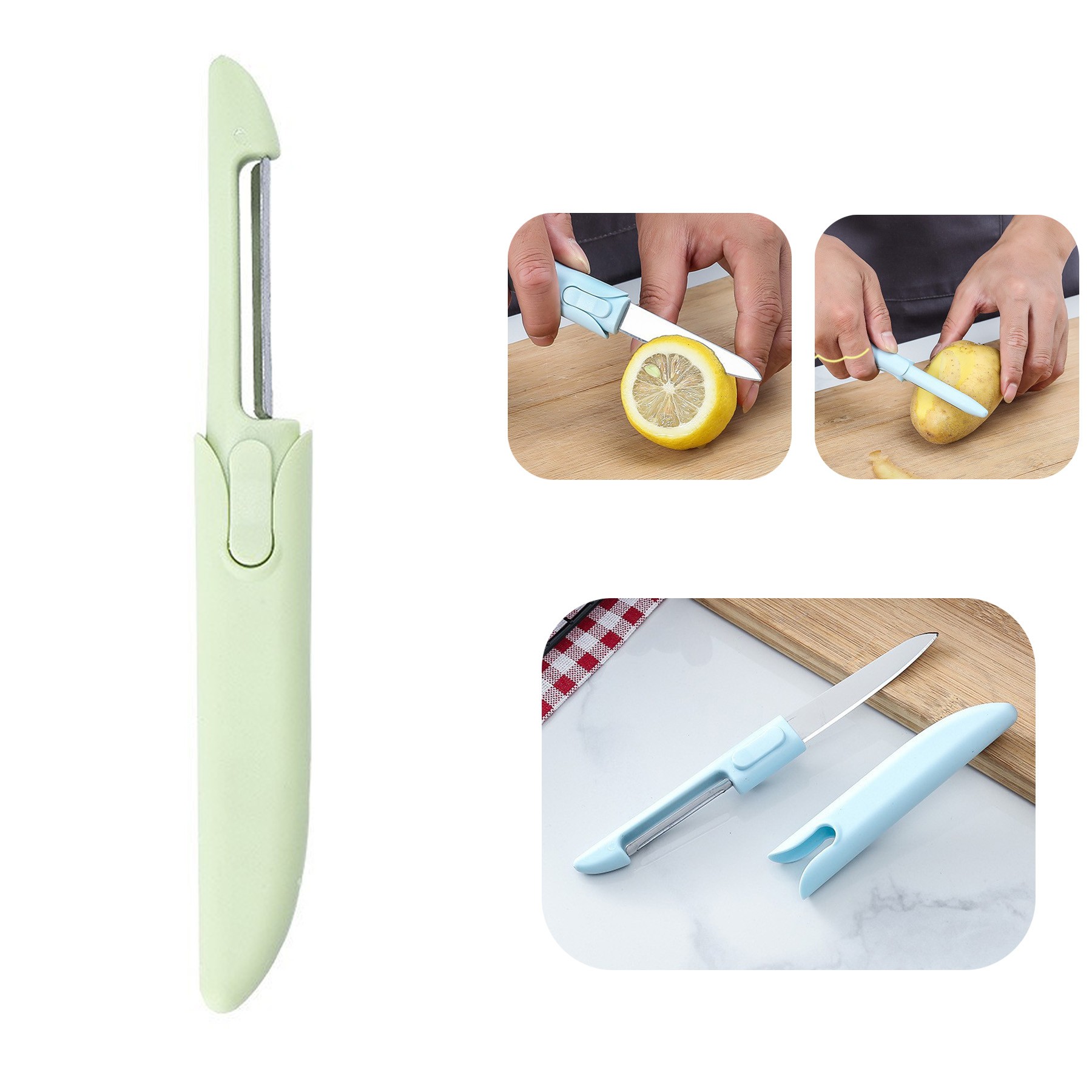 Portable Small 2 In 1 Fruit Knife 2