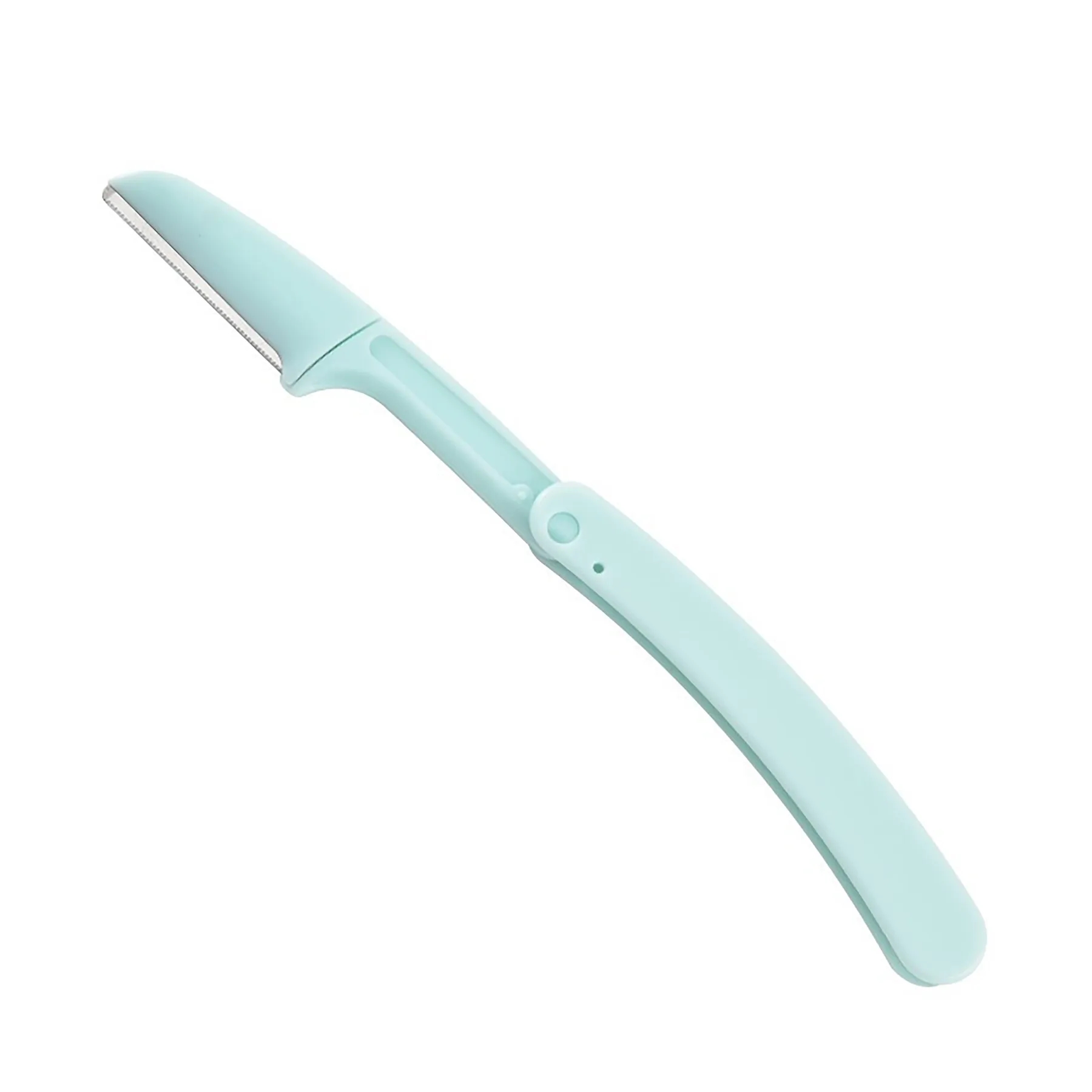 Folding Eyebrow Trimmer with Replaceable Blades 3