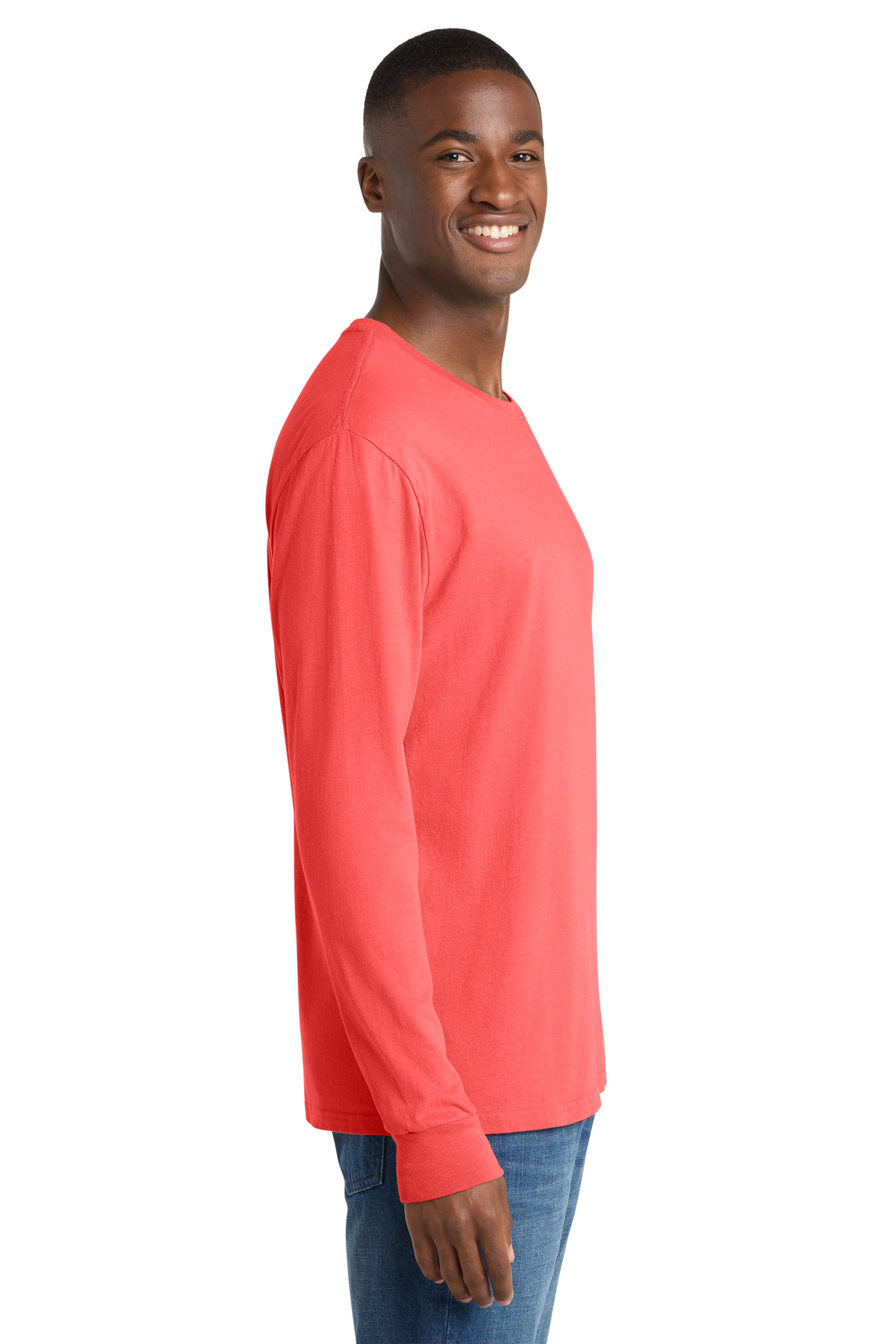 Port & Co Beach Wash Garment-Dyed Long Sleeve Tee PC099LS 87