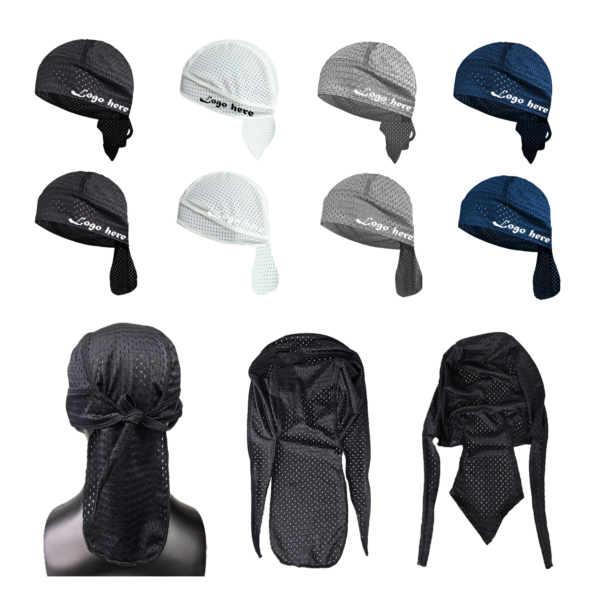 MOQ 200 Riding Large Mesh Quick-Drying Cycling Cap 3