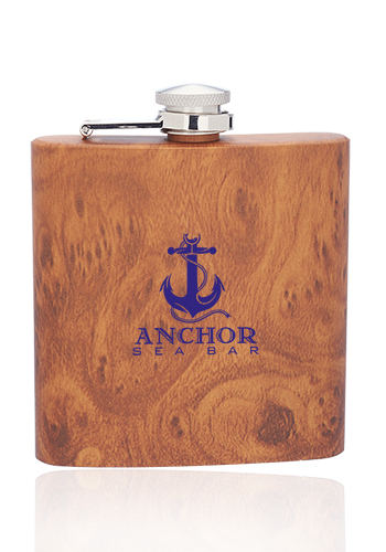6 oz. Murano Stainless Steel Hip Flasks 20