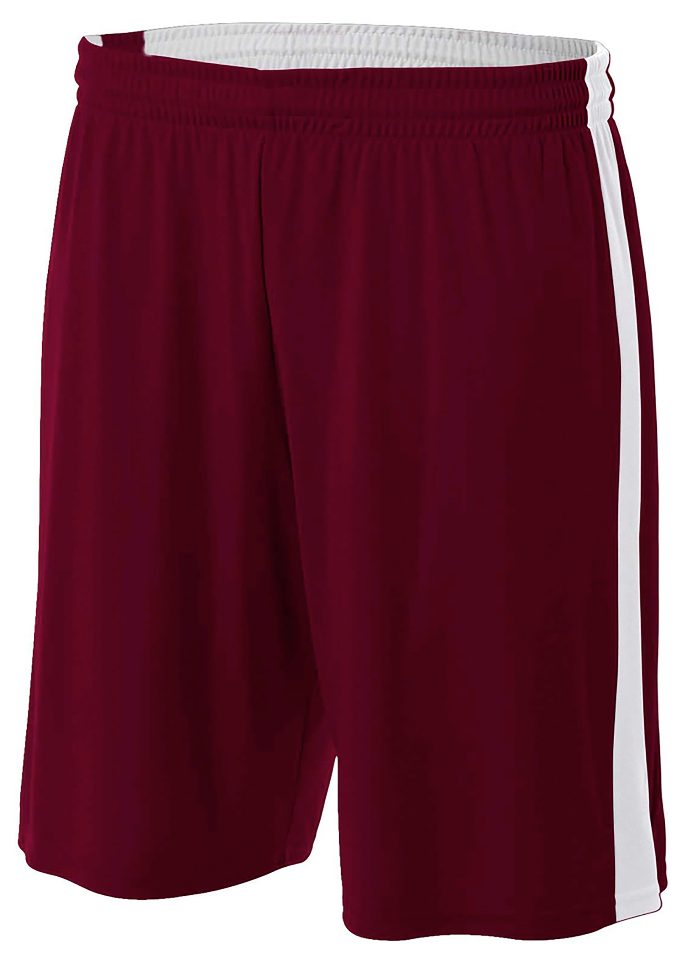 A4 7" Reversible Moisture Management Short 12