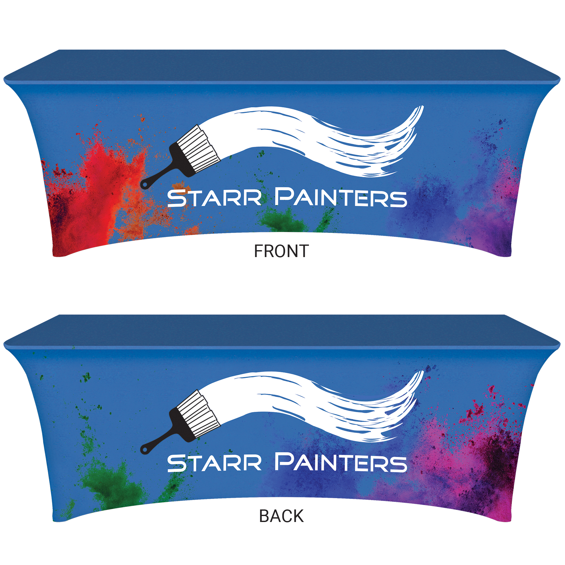8' Table Cover Full Wall Kit 3