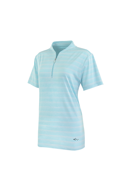 Women's Greg Norman LAB Stripe Polo 25