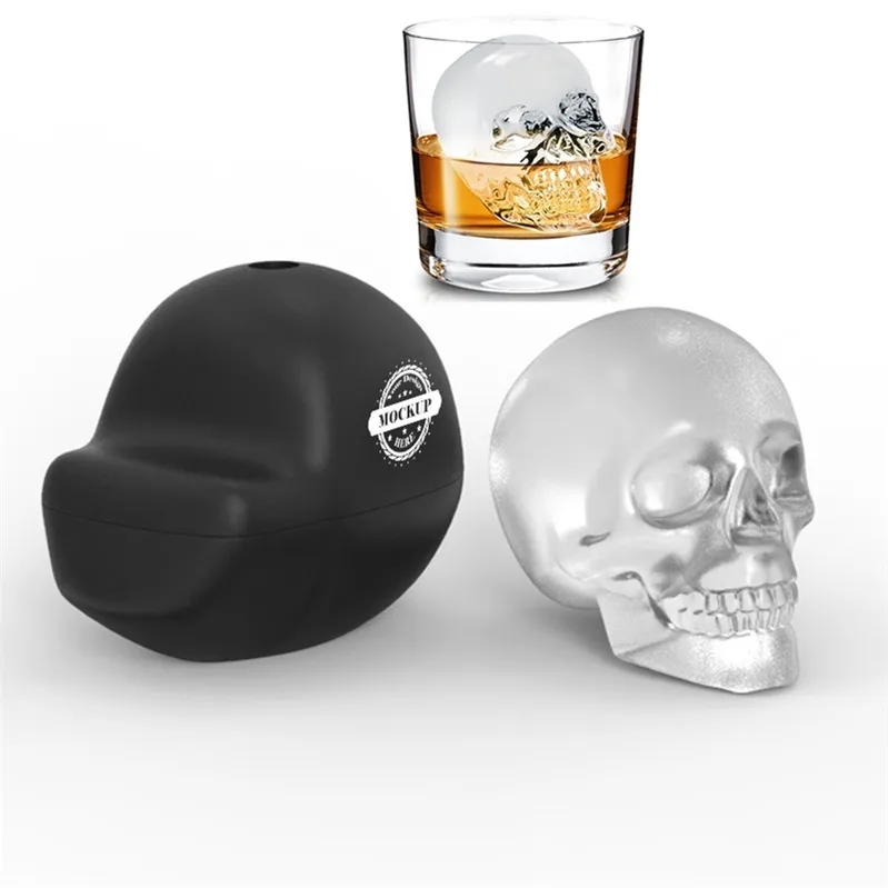 Skull Ice Mold 1
