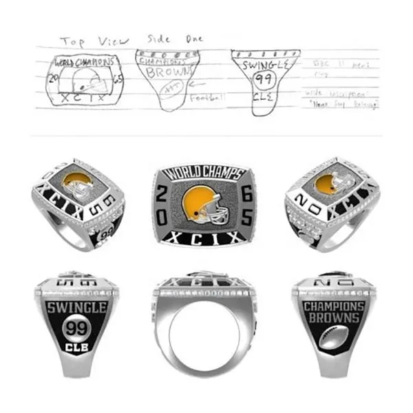 Personalized Custom Championship Ring 3