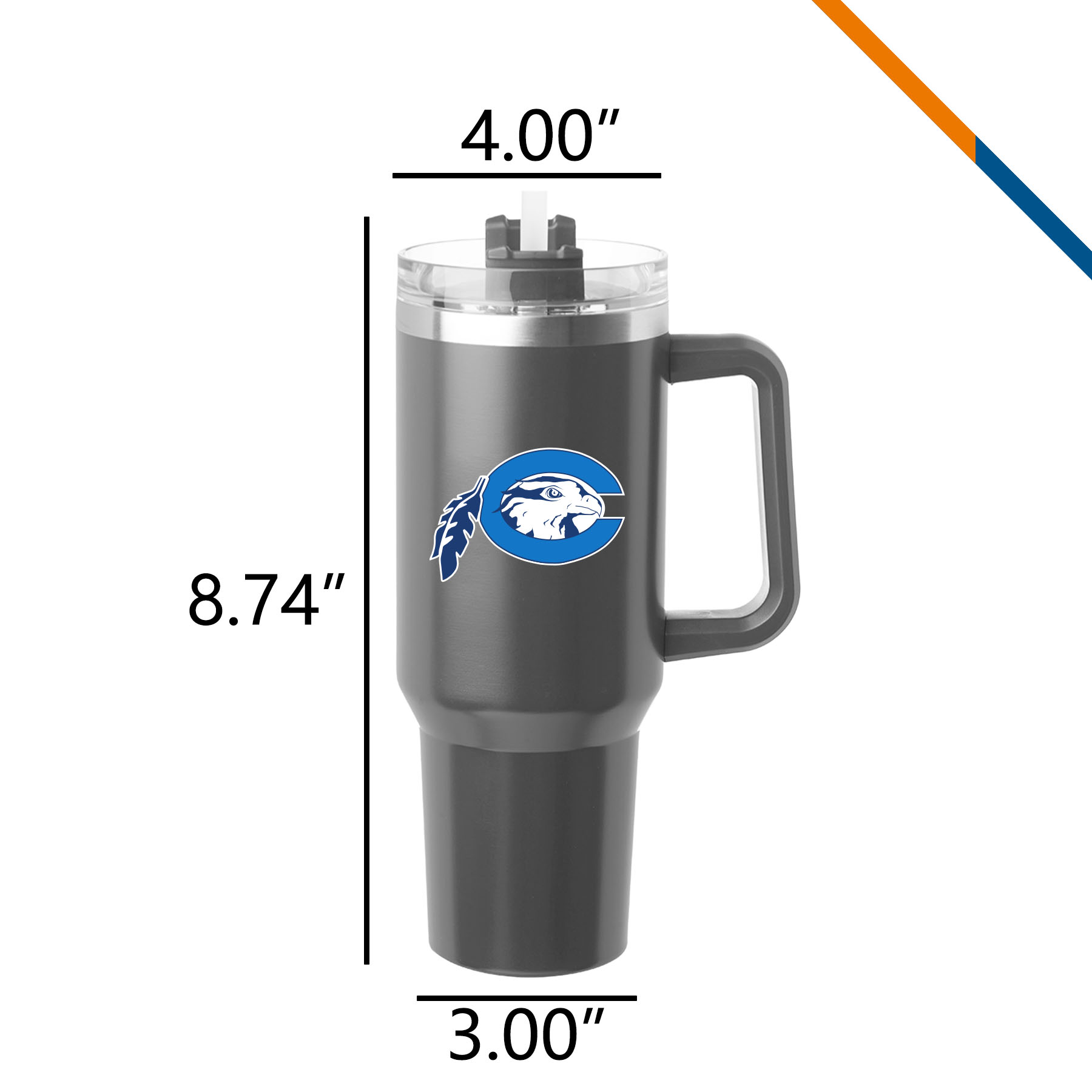 Heison Stainless Steel Travel Mug – 40 OZ. 5