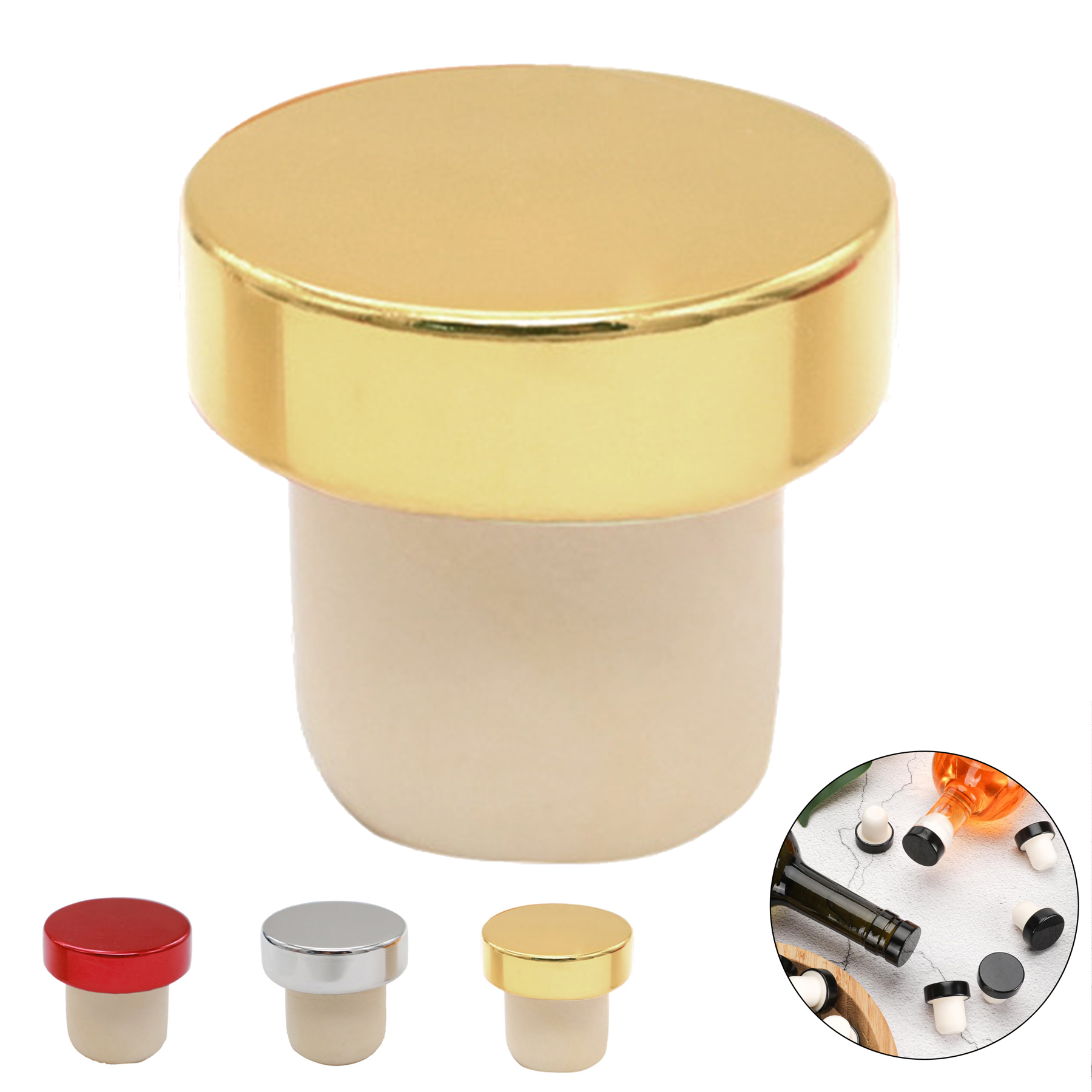 Reusable Wine Bottle Stoppers 7
