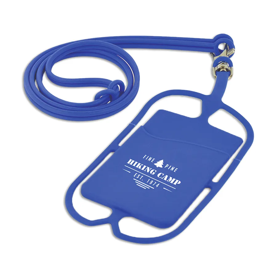 Lanyard Silicone Phone Wallet Holder 3