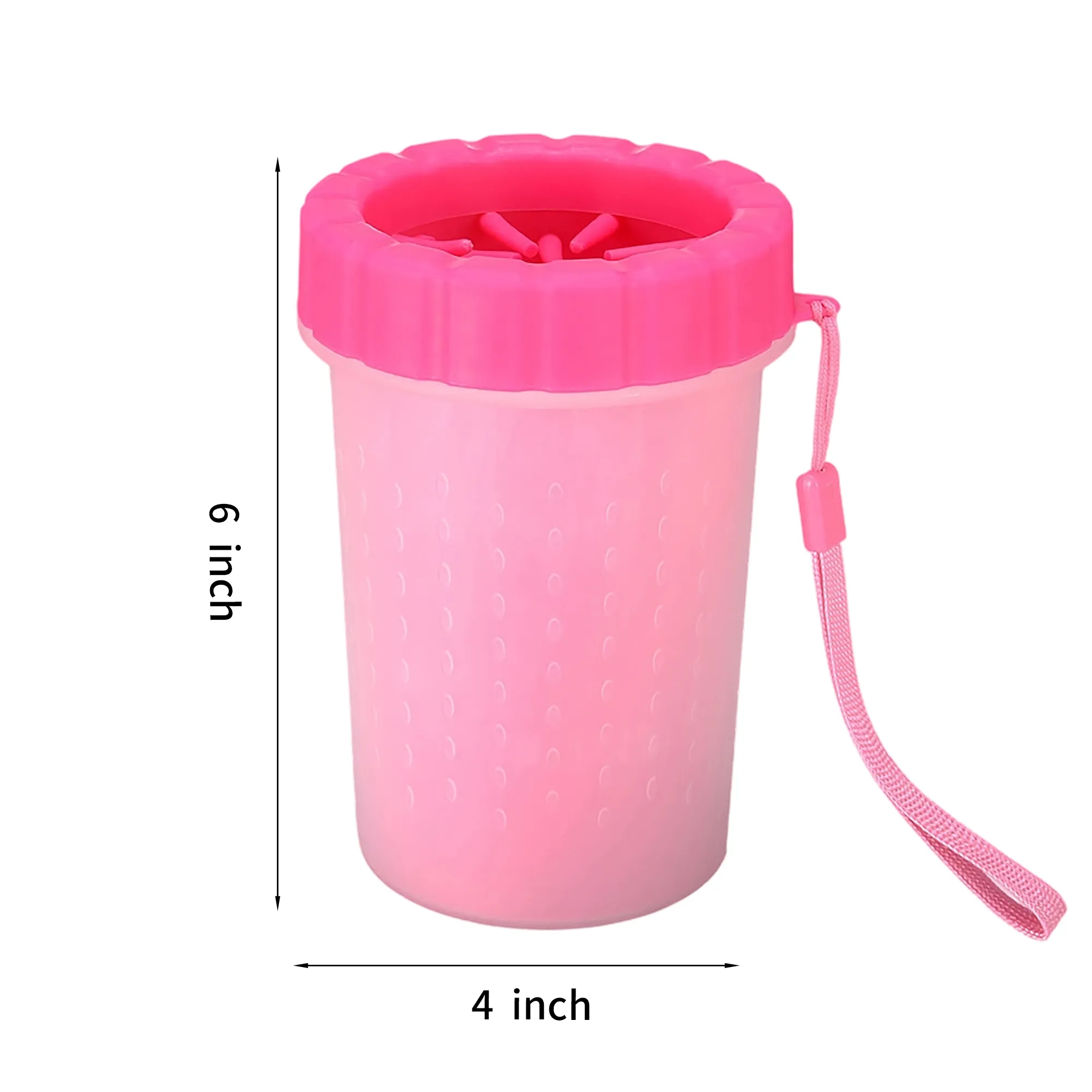 Pet Foot Washing Cup Plastic 6