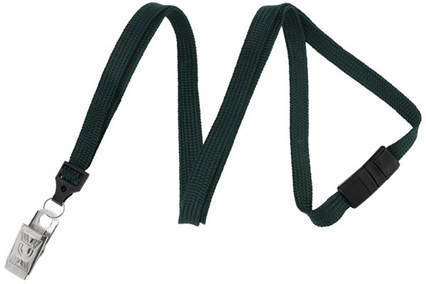 3/8" Bamboo Lanyard with Breakaway (Plastic J-Hook) 16