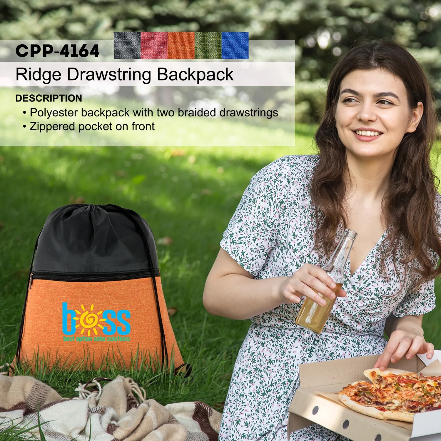 RIDGE DRAWSTRING BACKPACK 9