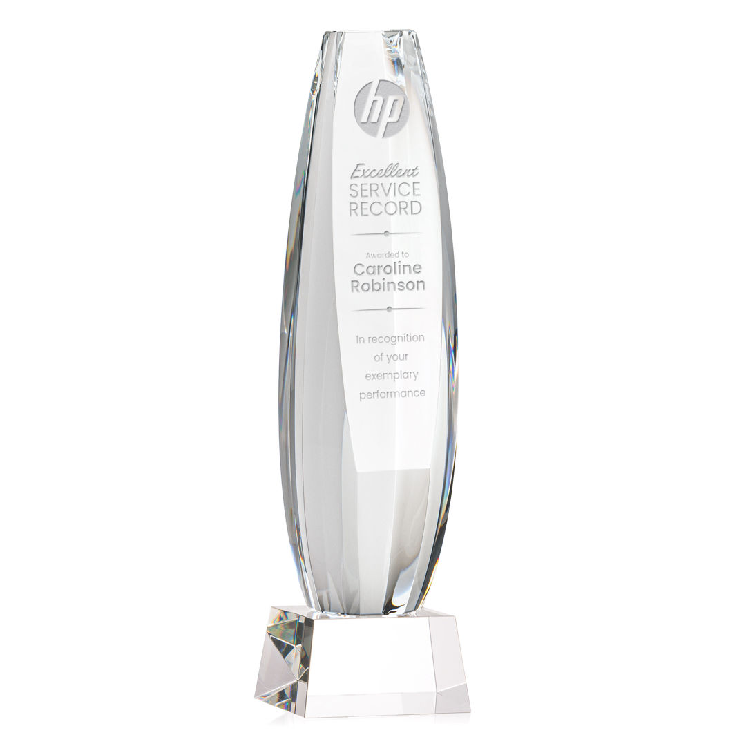Hoover Award on Robson Base - Clear 13
