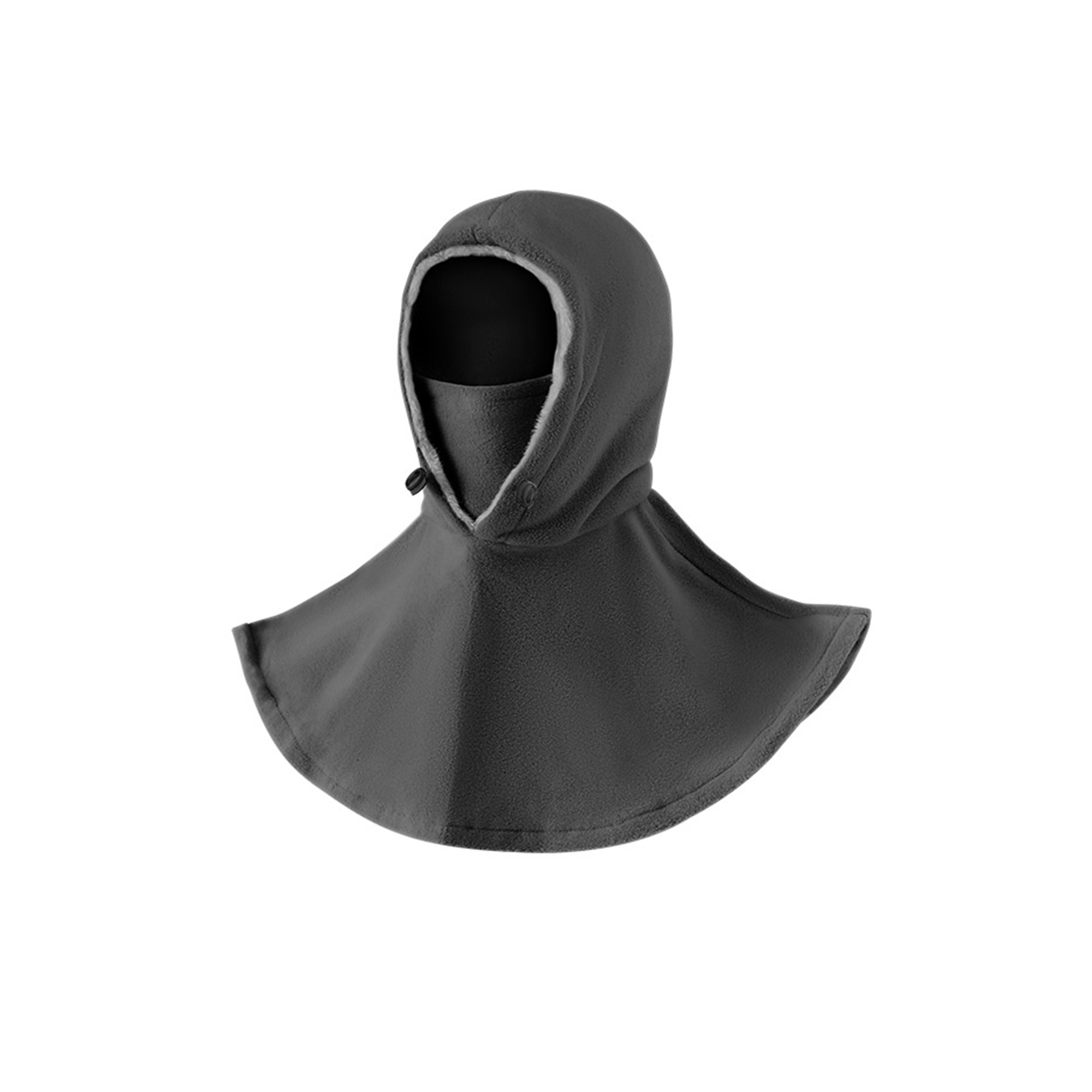 Fleece Wind Snow Hood With Mask 9.8 x 23" 8