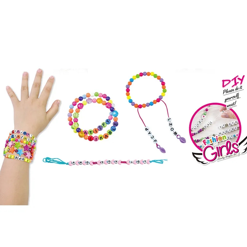 Girls Kids DIY Beading Toys 2