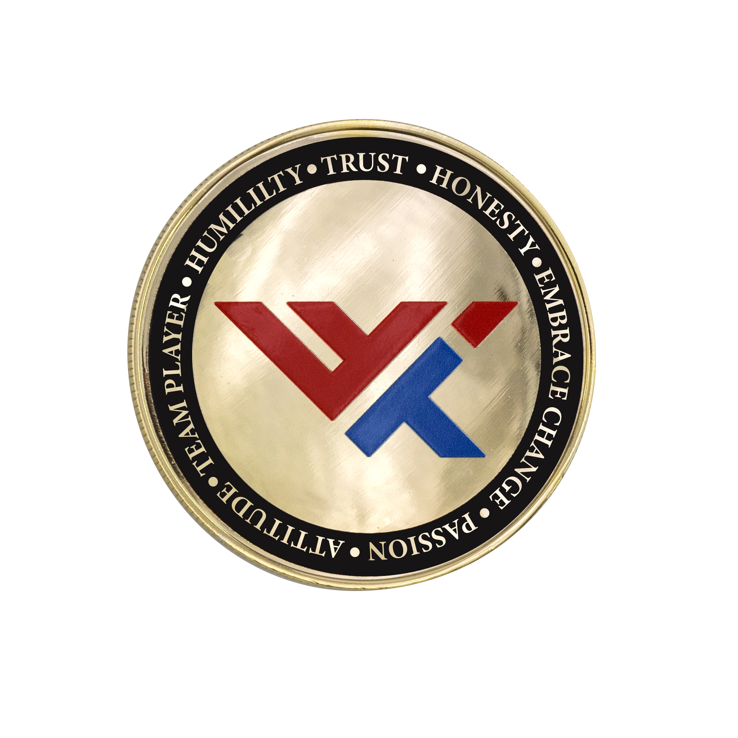 2" Speed Challenge Coin Coin Edge w/ 3D Texture Print 14