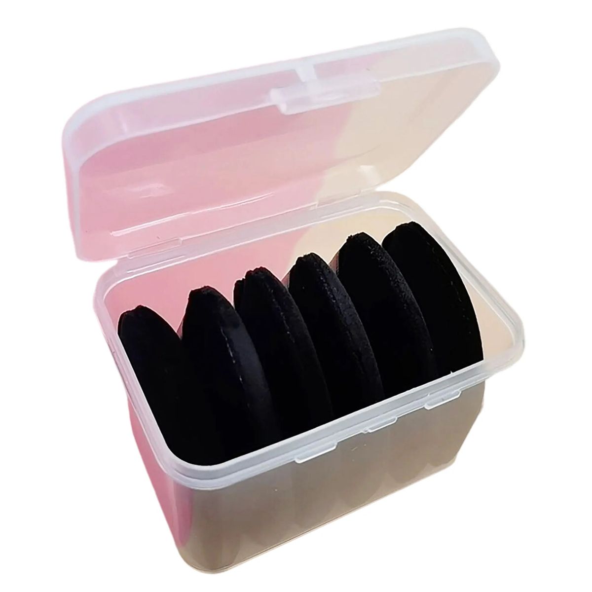 6Pcs Triangle Powder Puffs Customizable with Logo 5