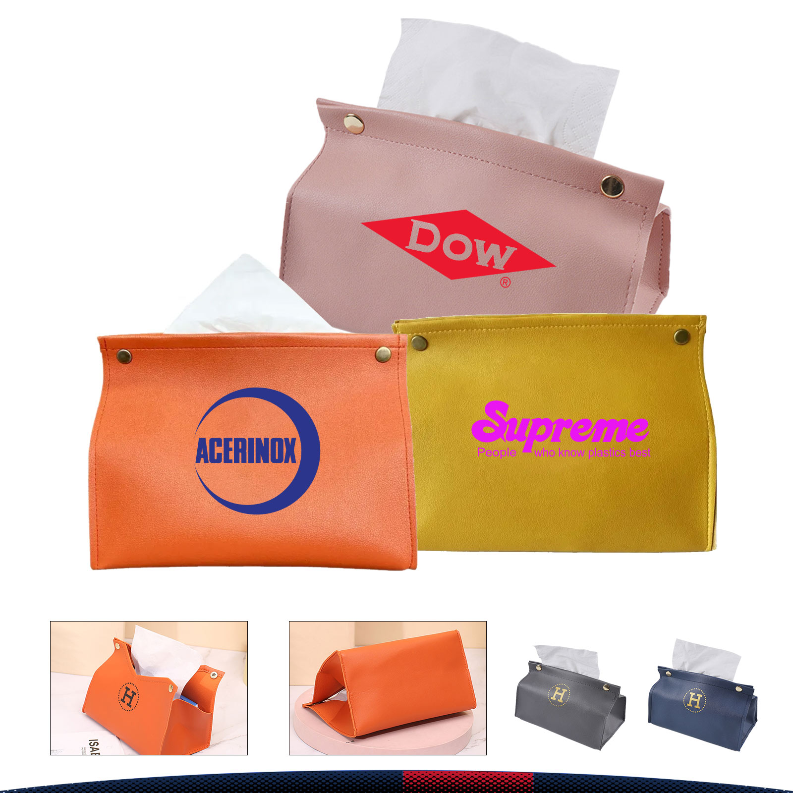 Garin PU Leather Tissue Pouch 2