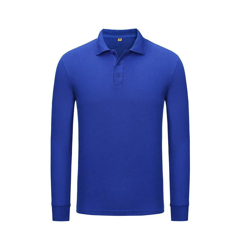 Custom Long Sleeve Stretch Tech Polo Shirt 2