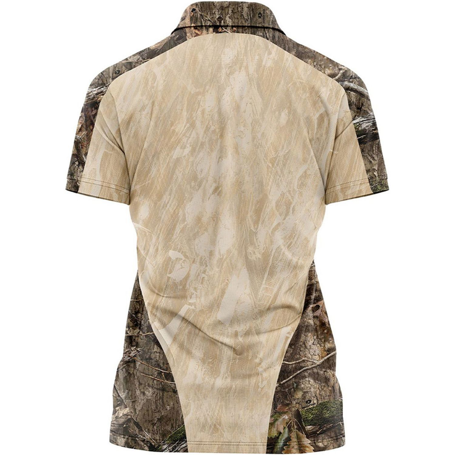 Mossy Oak® Women's 4.4 oz. Polyester Interlock Raglan Polo Shirt 4