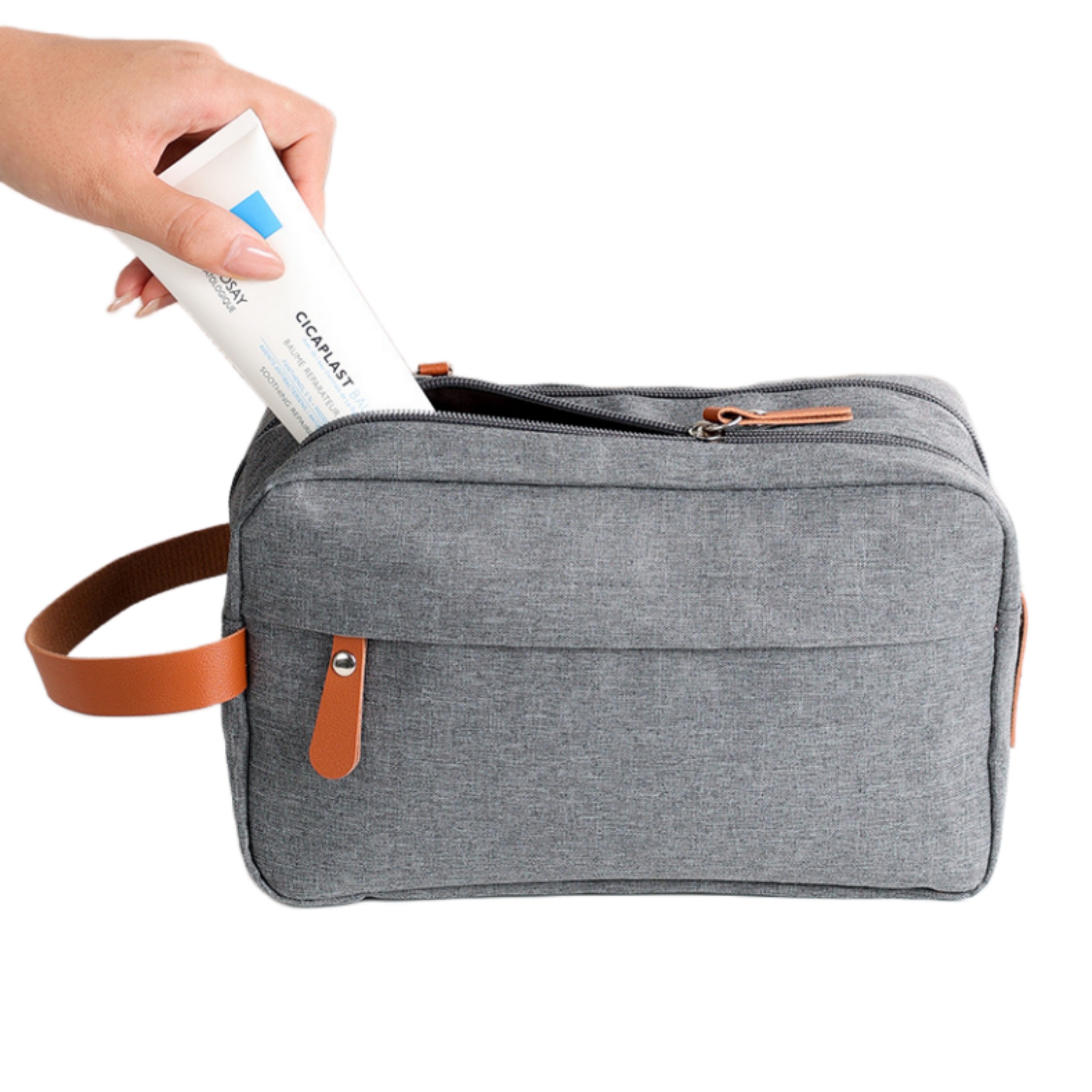 Waterproof Travel Toiletry Bag with Hanging Hook 7
