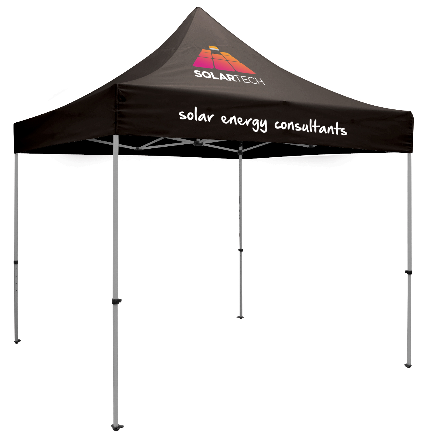 10' Premium Tent Kit (Imprinted, 2 Locations) 11