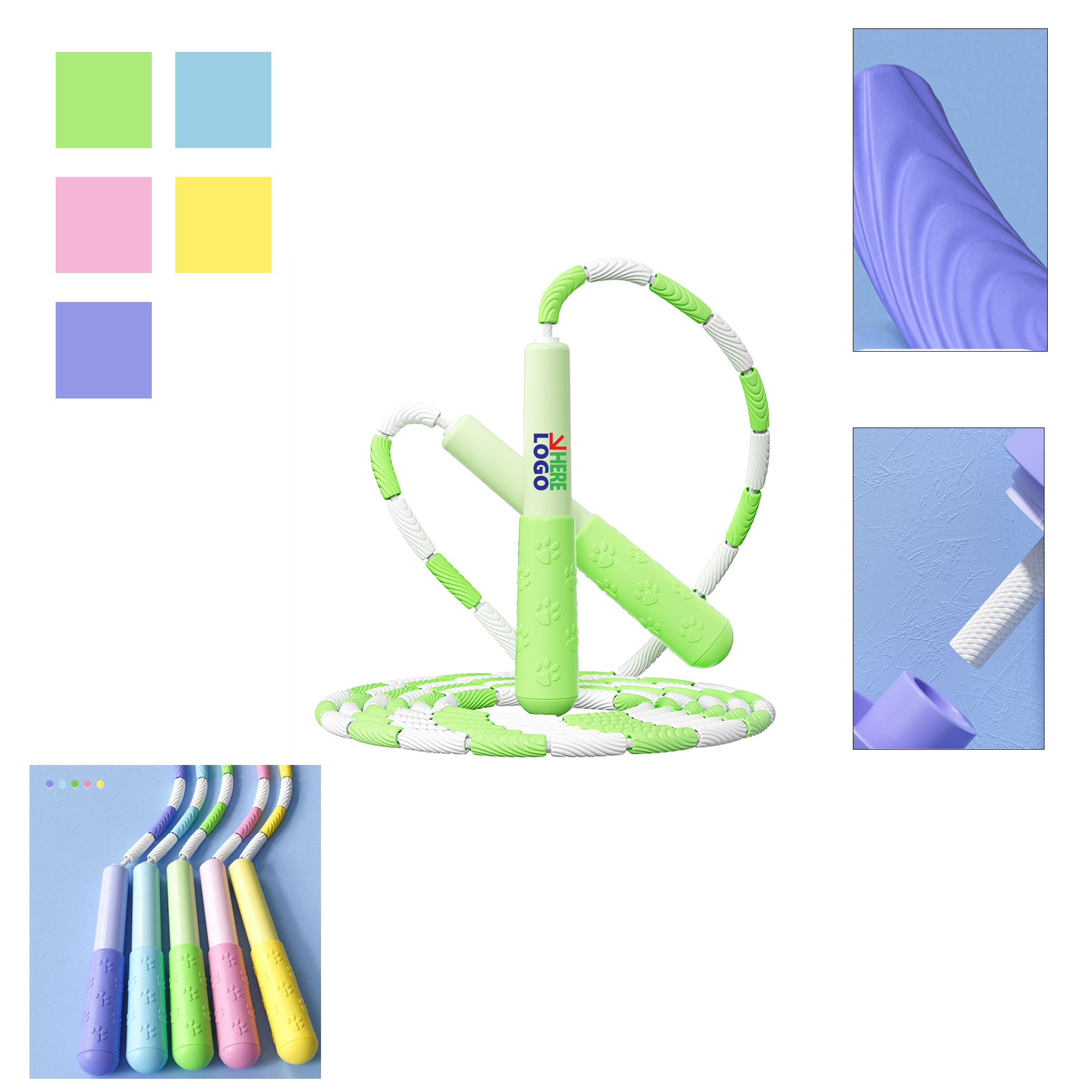 Sports Fitness Children PVC Jump Rope 2