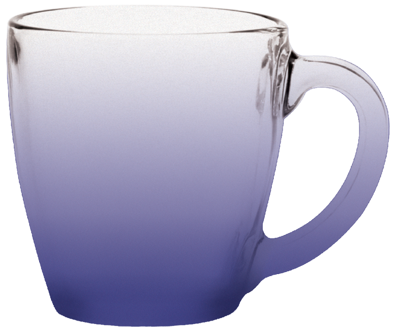 16 oz. Glass Bistro Coffee Mug 37