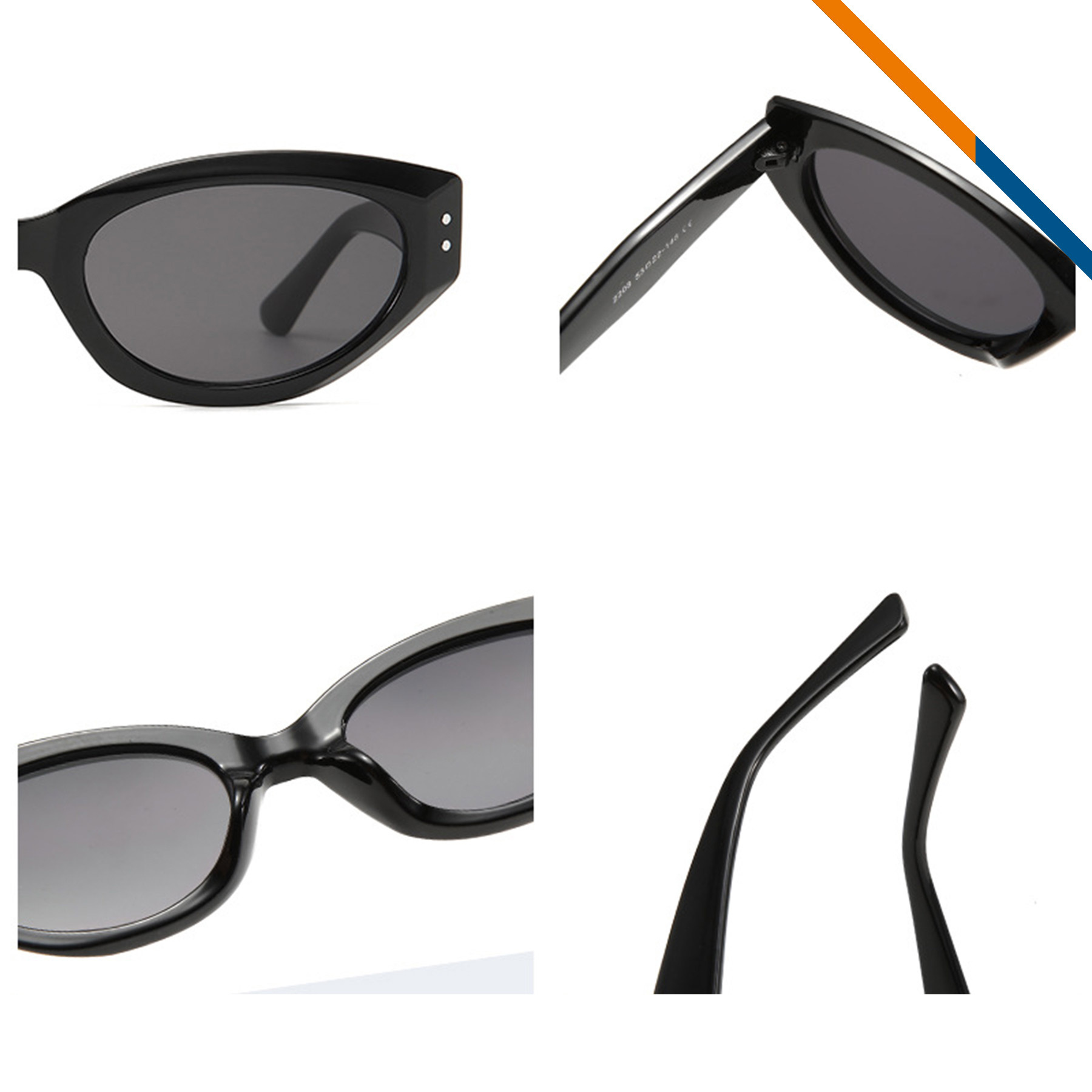Oswald Vintage Oval Sunglasses 5