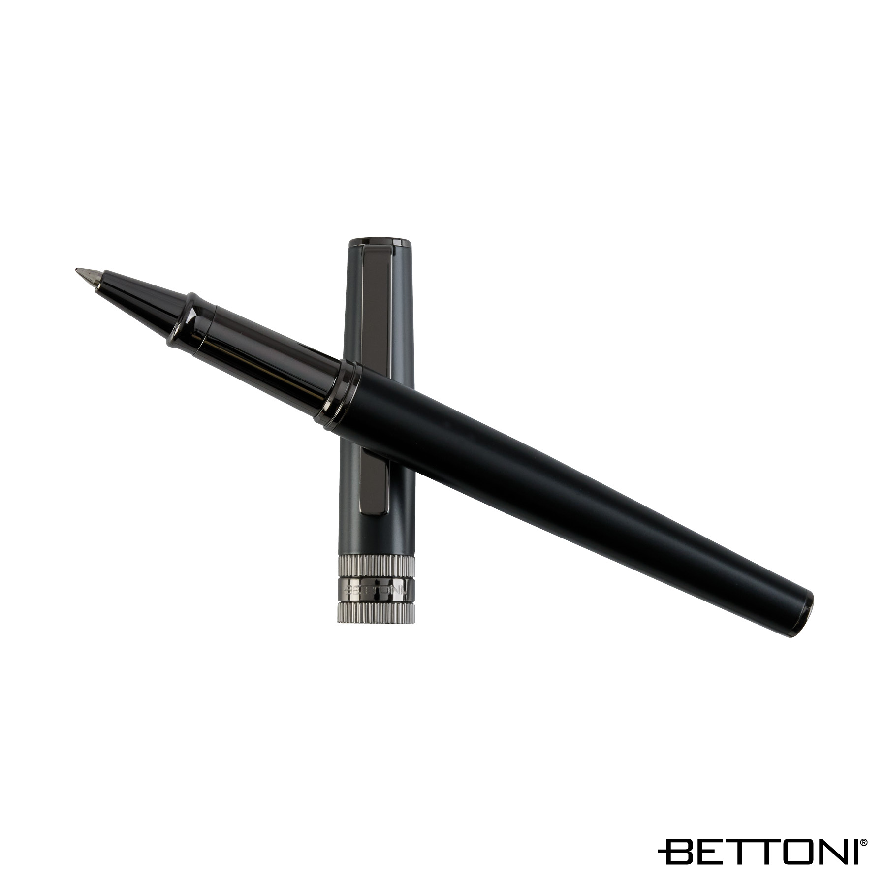 Bettoni® Massimo Brass Cap-Off Rollerball Pen 3