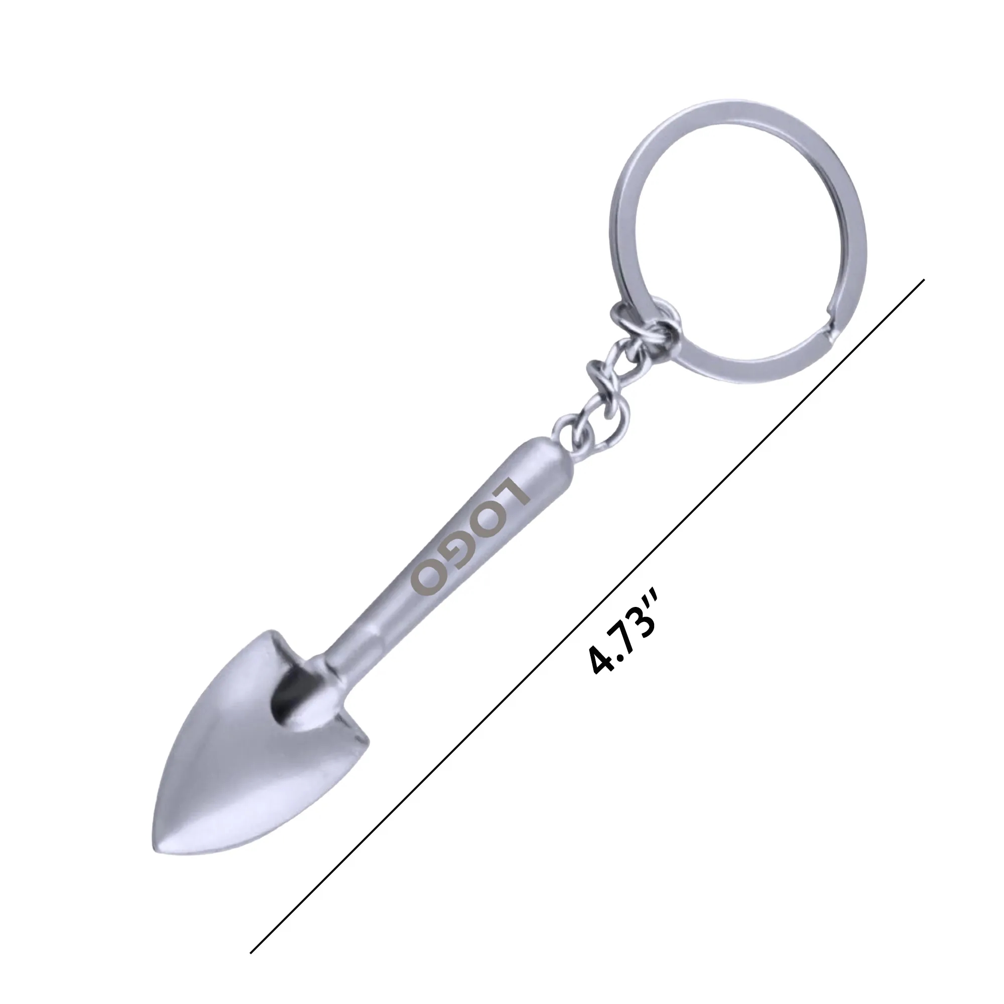 Compact Shovel Keychain Alloy Gift MOQ20 3