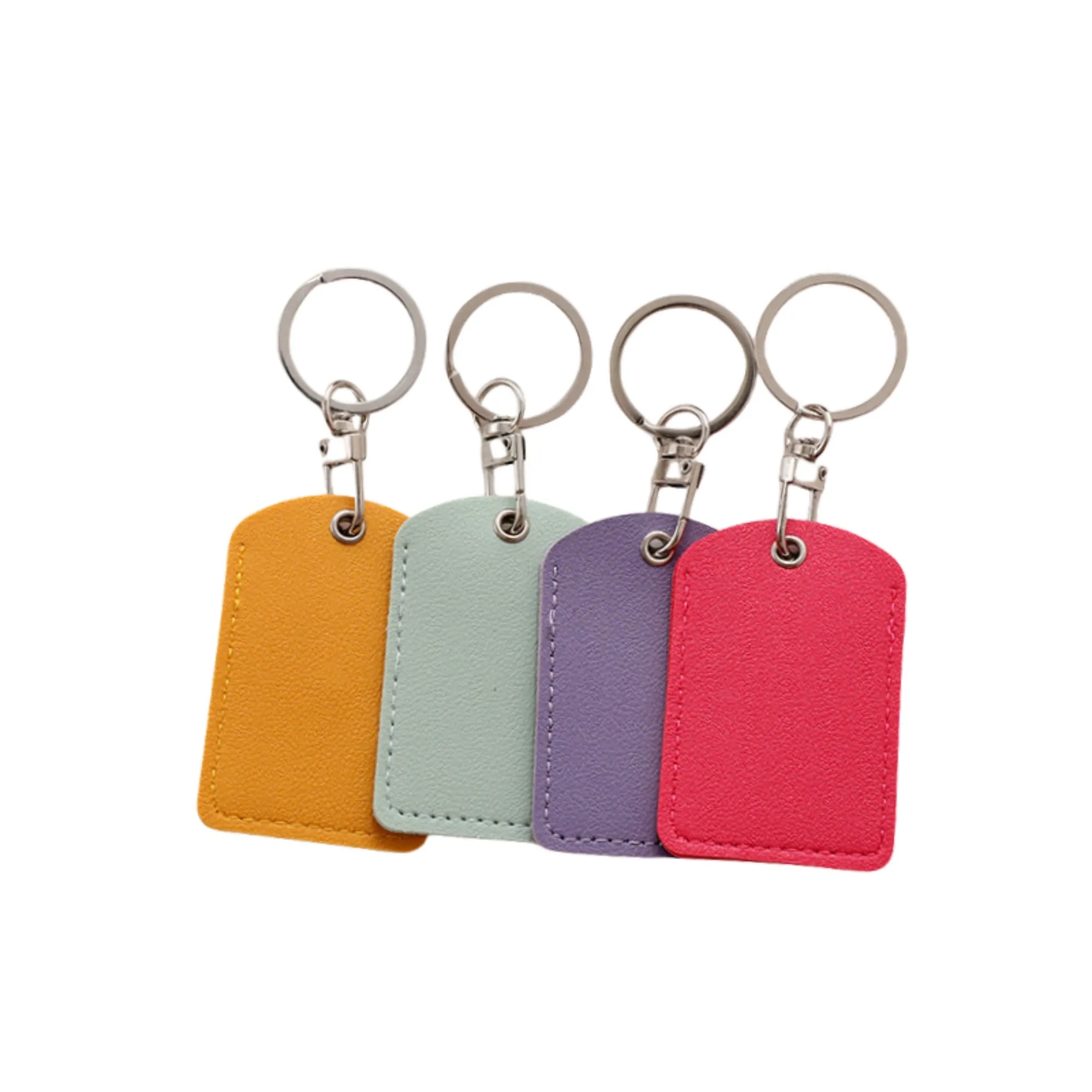 Custom Engraved Leather Keychains 6