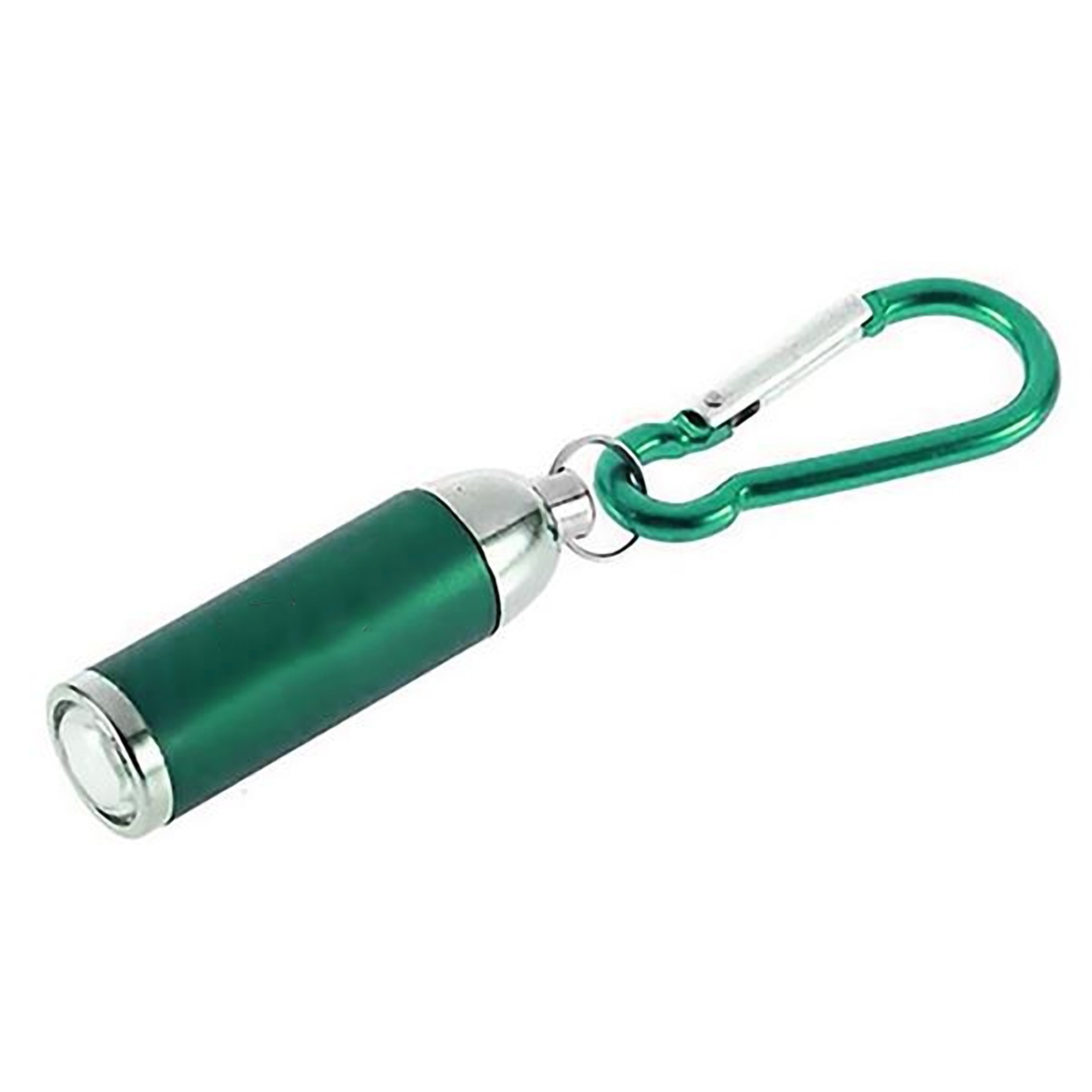 Portable LED Flashlight w/Carabiner Clip 3